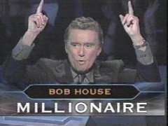 Regis Philbin Crowning A Millionaire